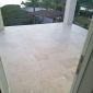 Home 47 French Pattern Shell Beige Tile Balcony Project Pic
