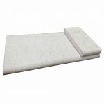Shell Beige 12"x24" Bullnose Pool Coping 1 Shell Beige Bullnose Pool Coping product pic