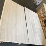 White Wood 24"x48" Limestone Tile 3 White-Wood-Tile-From-Crate