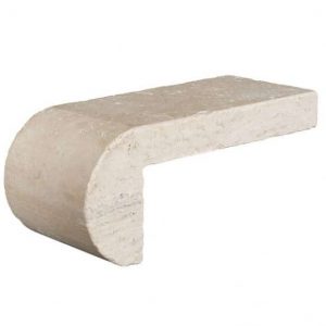 Ivory Remodel Pool Coping 11 4X9 Ivory Select Tumbled Travertine Remodeling Coping