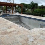Country Classic French Pattern Travertine Paver 3 Country-Classic-French-Pattern-Paver-Pool-Area-Design-Pic