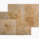 Country Classic French Pattern Travertine Tile 1 French Pattern Country Classic Brushed Travertine Tile
