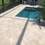 Ivory 6"x12" Travertine Paver 2 Ivory-6×12-Travertine-Paver-Jobside-Pic