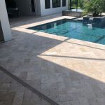 Ivory 6"x12" Travertine Paver 3 Ivory-6×12-Travertine-paver-Outdoor-Project-pic