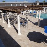 Ivory French Pattern Travertine Paver 10 Ivory-French-Pattern-Paver-Outdoor-Project-Pic