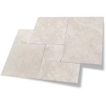 Ivory French Pattern Travertine Paver 2 Ivory French pattern Paver Product Pic