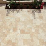 Ivory French Pattern Travertine Paver 4 Ivory-Patio-French-Pattern-jobside-Paver-Design-Pic