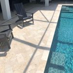 Ivory 6"x12" Travertine Paver 7 Ivory-Travertine-6×12-paver-pool-Area-Jobside-Pic
