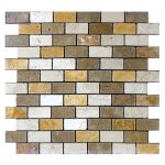 Mix 1"x2" Travertine Mosaic 1 Mixed-1×2-Travertine-Mosaic-Product-Pic
