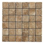 Noche 2"x2" Travertine Mosaic 1 Noche-Tumbled-2×2-Travertine-Mosaic-Product-Pic