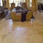 Walnut French Pattern Travertine Tile 3 Walnut-French-pattern-Tile-Floor-Design-Pic