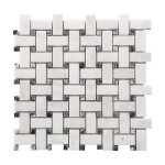 Bianco Ibiza Basketweave Marble Mosaic 1 bianco-ibiza-basketweave-marble-mosaic-tile-Product-Pic