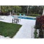 Ice White French Pattern Marble Paver 13 Ice-White-Sand-Blasted-French-Pattern-Paver-Outdoor-Floor-Jobside-Pic-5