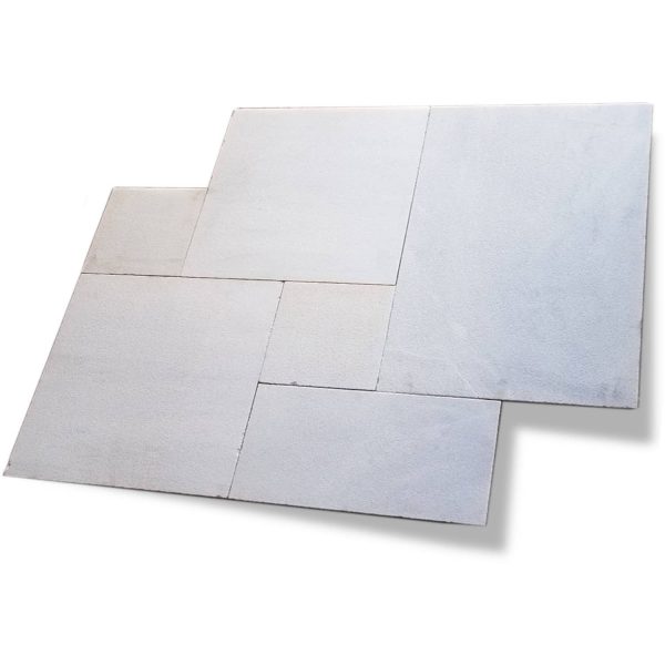 Ice-White-Sand-Blasted-Marble-Paver-French-Pattern-Product-Pic