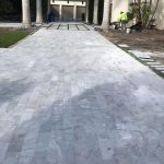 Ice White 6"x12" Marble Paver 15 Ice-White-Tumbled-6×12-Paver-Outdoor-Driveway-Pic-13