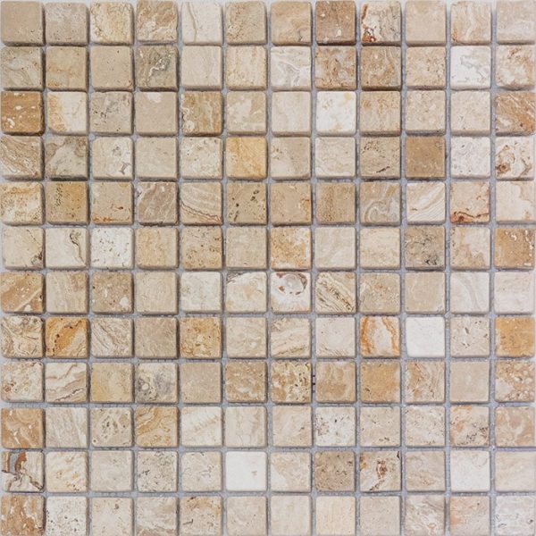 1x1-Leonardo-Tumbled-Travertine-Mosaic