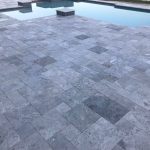 Tundra Gray French Pattern Marble Paver 3 Tundra-Gray-Marble-French-Pattern-Paver-Poolside-Project-Pic