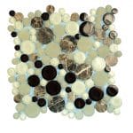 Agata Circle Emperador Bubble Glass Mosaic 1 agata-circle-emperador-bubble-glass-mosaic
