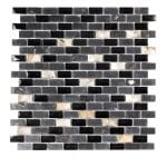 Agata Shell Black Subway Mix Mosaic 1 agata-shell-black-subway-mix-mosaic