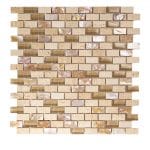 Agata Shell Noce Subway Mix Mosaic 1 agata-shell-noce-subway-mix-mosaic