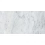 White Carrara 12"x24" Marble Tile 1 white carrara 12x24 marble tile