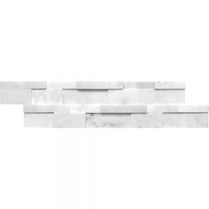 White Carrara 3D Honed Ledger Panel 21 white carrara 3d honed ledger panel