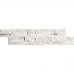 White Carrara Splitface Ledger Panel 1 white carrara 6x24 splitface ledger