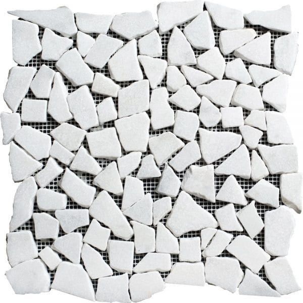 white-carrara-pebble-marble-mosaic
